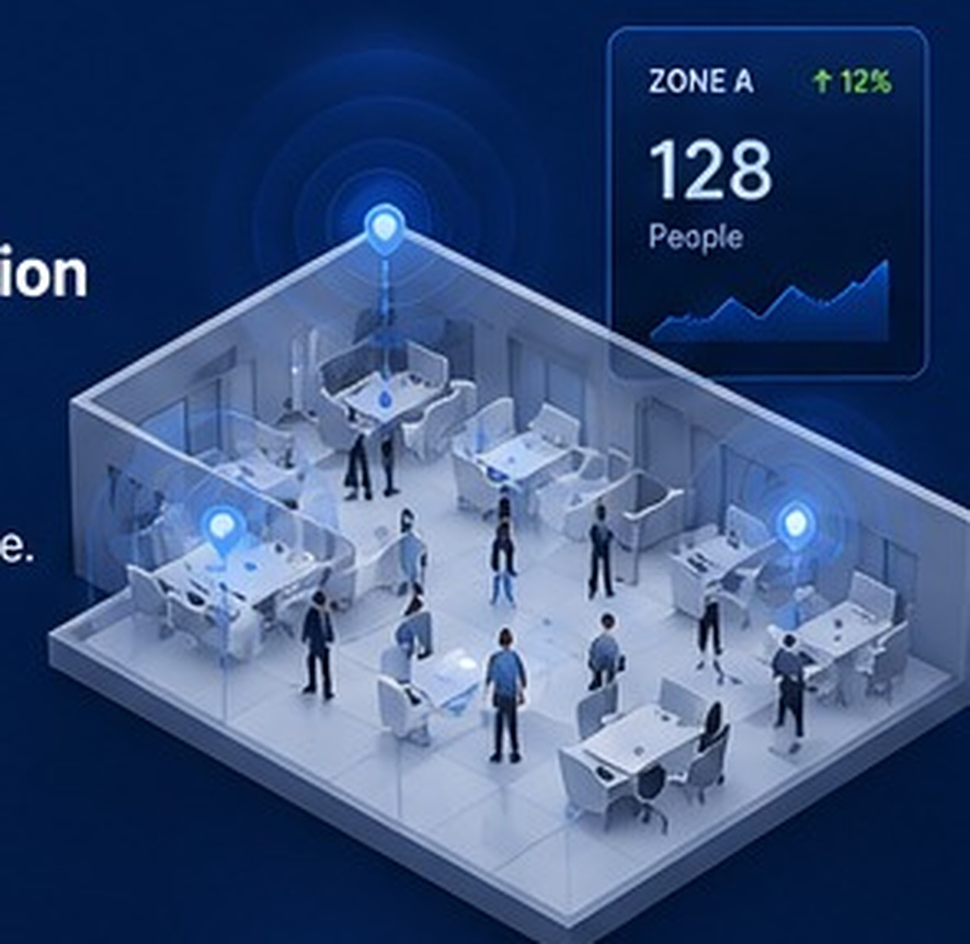 Live zone population visual